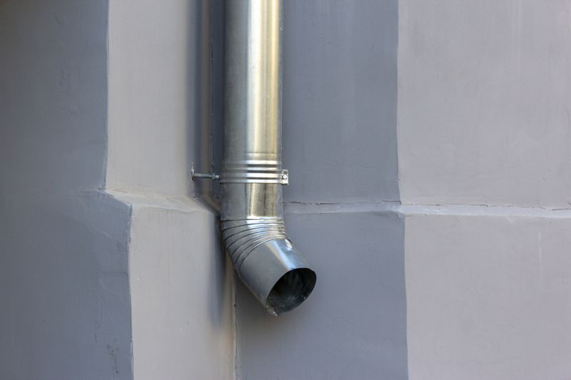 Metal Downspout Replacement